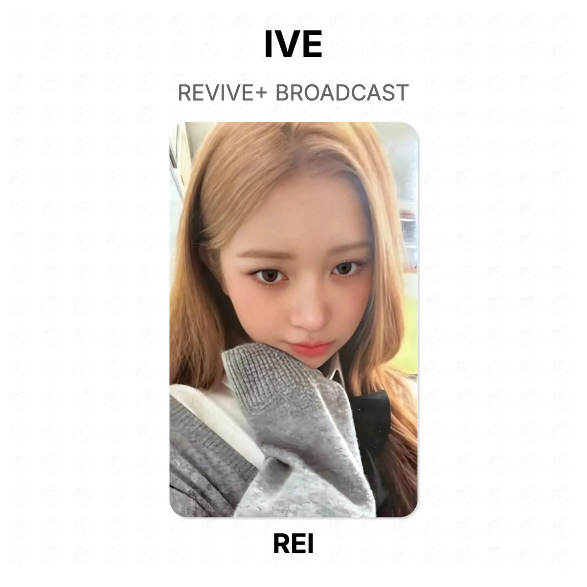 IVE REVIVE+ BROADCAST Official Photocard