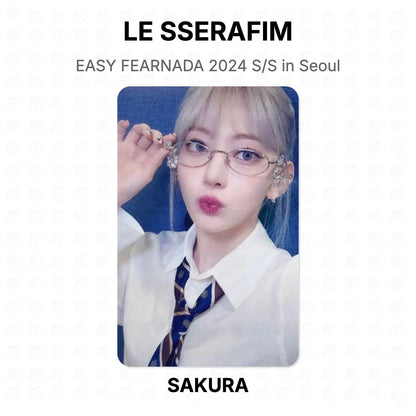 LE SSERAFIM EASY FEARNADA 2024 S/S in Seoul Official Photocard