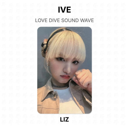 IVE Love Dive Sound Wave Official Photocard