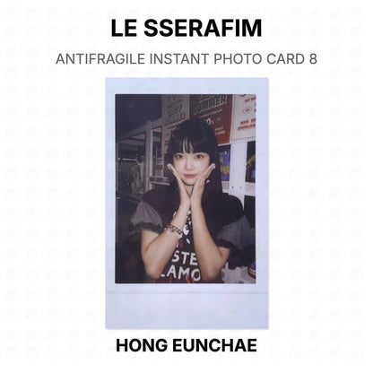 LE SSERAFIM ANTIFRAGILE INSTANT PHOTO CARD 8 Official Photocard