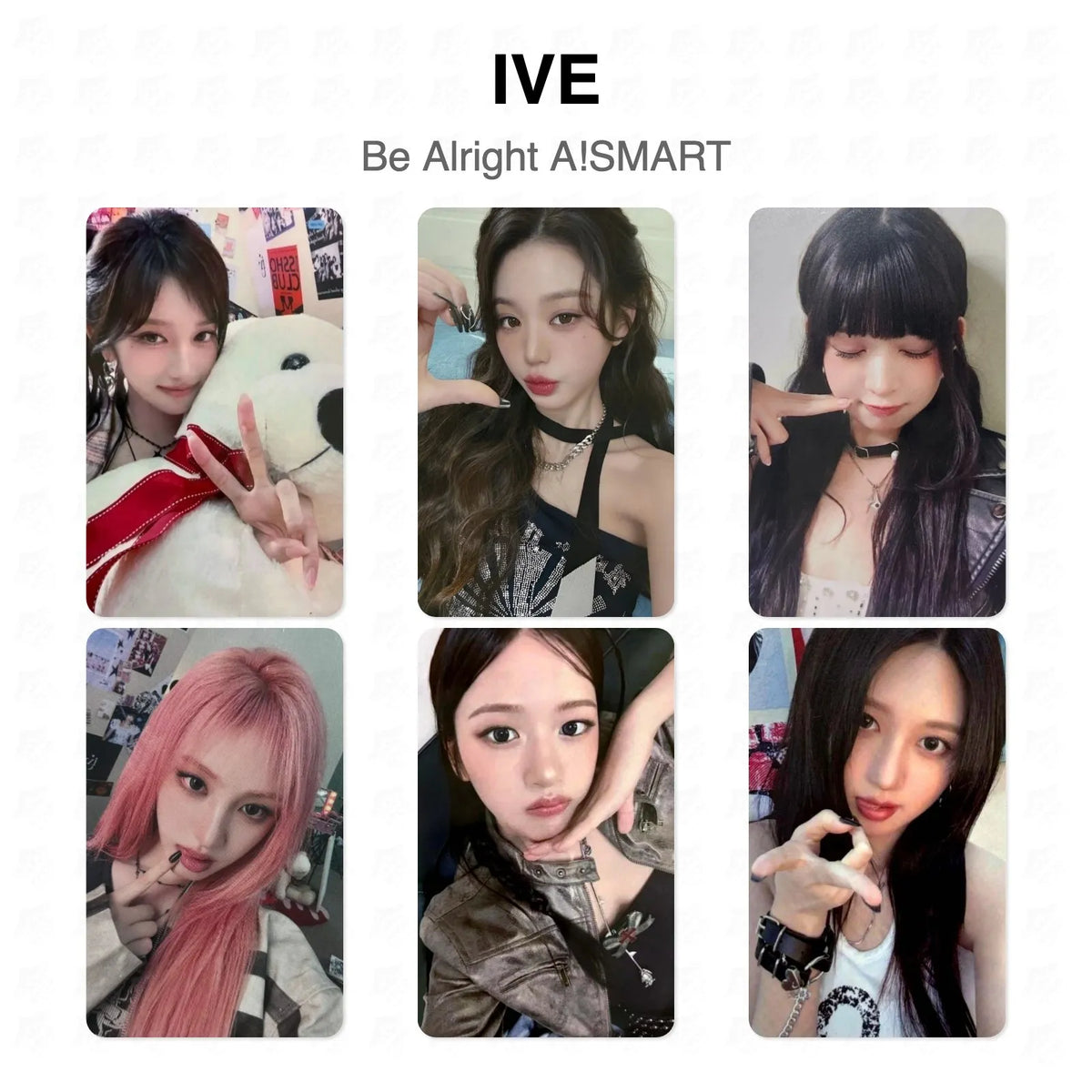 IVE Be Alright A!SMART Official Photocard