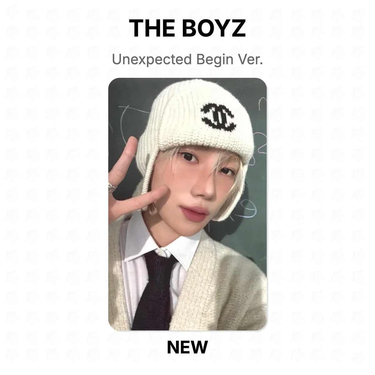 THE BOYZ Unexpected Begin Ver. Official Photocard