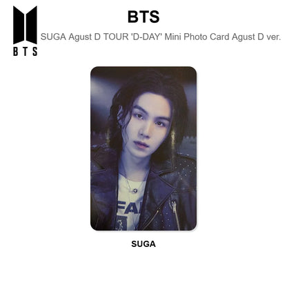 BTS SUGA | Agust D TOUR 'D-DAY' Mini Photo Card Agust D ver. Official Photocard