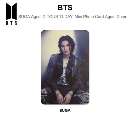 BTS SUGA | Agust D TOUR 'D-DAY' Mini Photo Card Agust D ver. Official Photocard