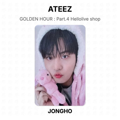 ATEEZ GOLDEN HOUR : Part.4 Hellolive shop Official Photocard
