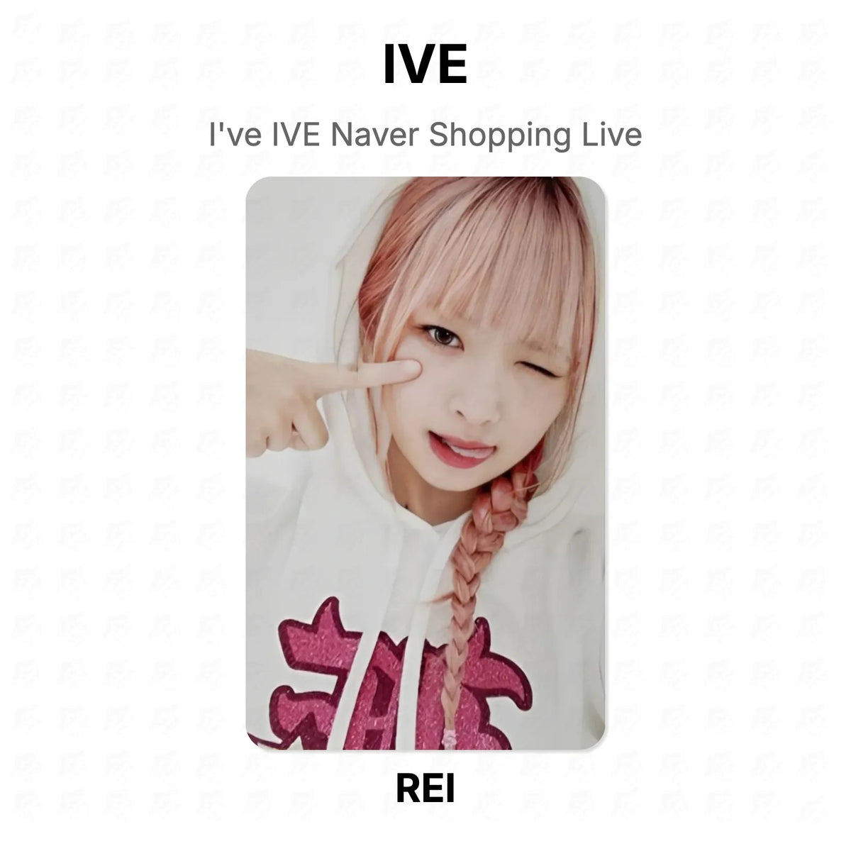 IVE I've IVE Naver Shopping Live Official Photocard