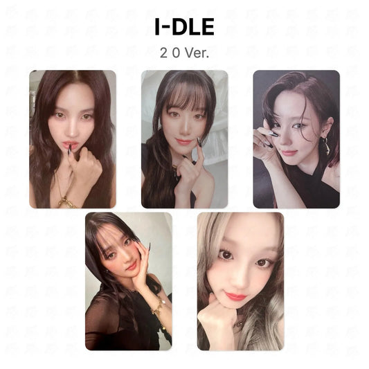 I-DLE 2 0 Ver. Official Photocard