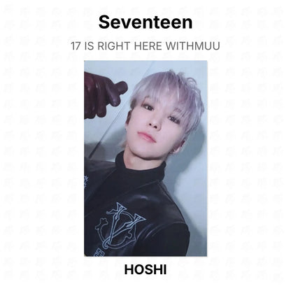 Seventeen 17 IS RIGHT HERE WITHMUU Official Photocard