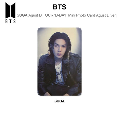 BTS SUGA | Agust D TOUR 'D-DAY' Mini Photo Card Agust D ver. Official Photocard