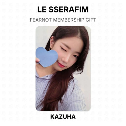 LE SSERAFIM FEARNOT MEMBERSHIP GIFT Official Photocard