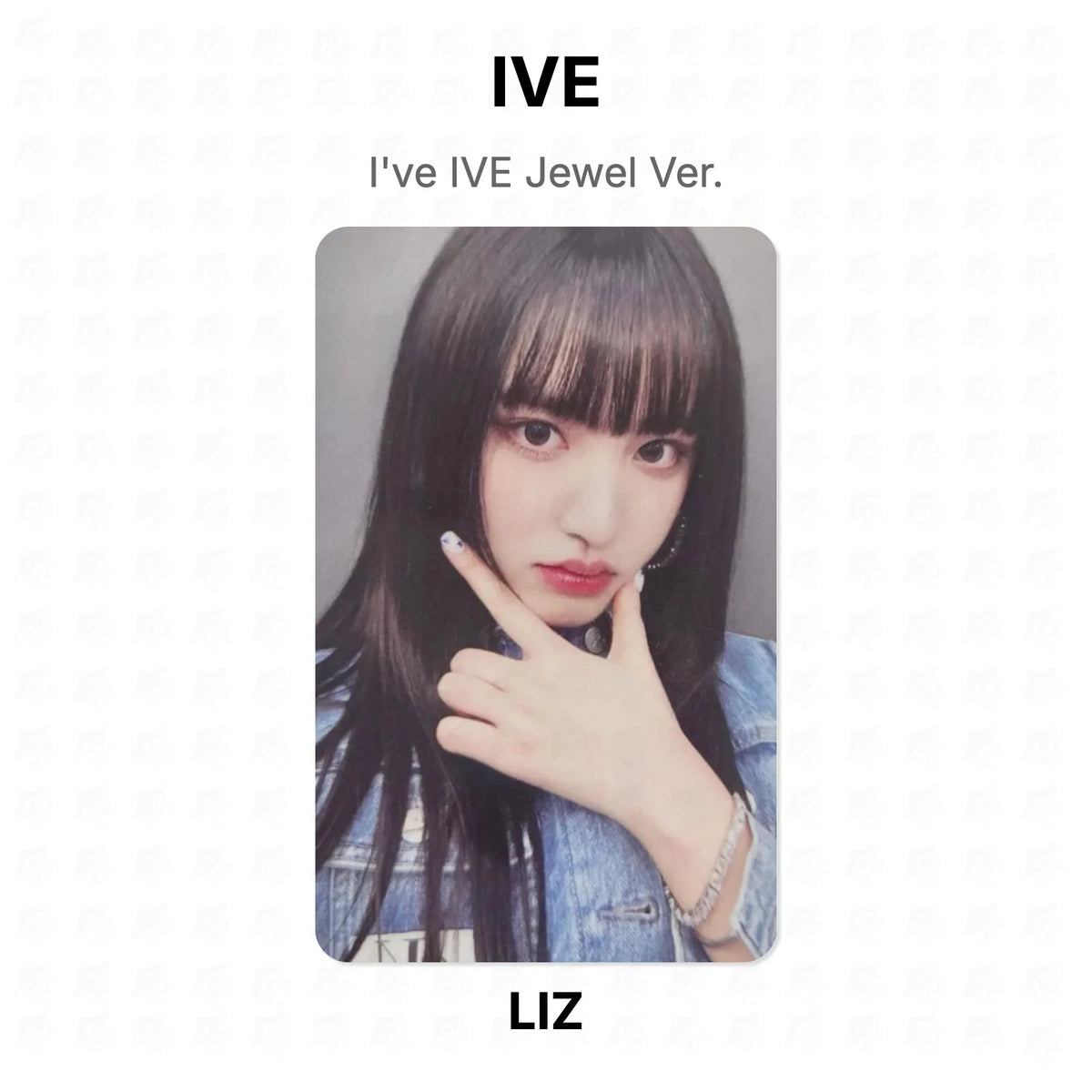 IVE I've IVE Jewel Ver. Official Photocard