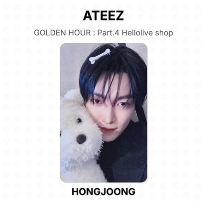 ATEEZ GOLDEN HOUR : Part.4 Hellolive shop Official Photocard