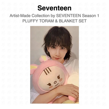 Seventeen Artist-Made Collection by SEVENTEEN Season 1 PLUFFY TORAM & BLANKET SET Official Photocard