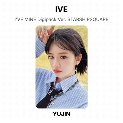 IVE I'VE MINE Digipack Ver. STARSHIPSQUARE Official Photocard