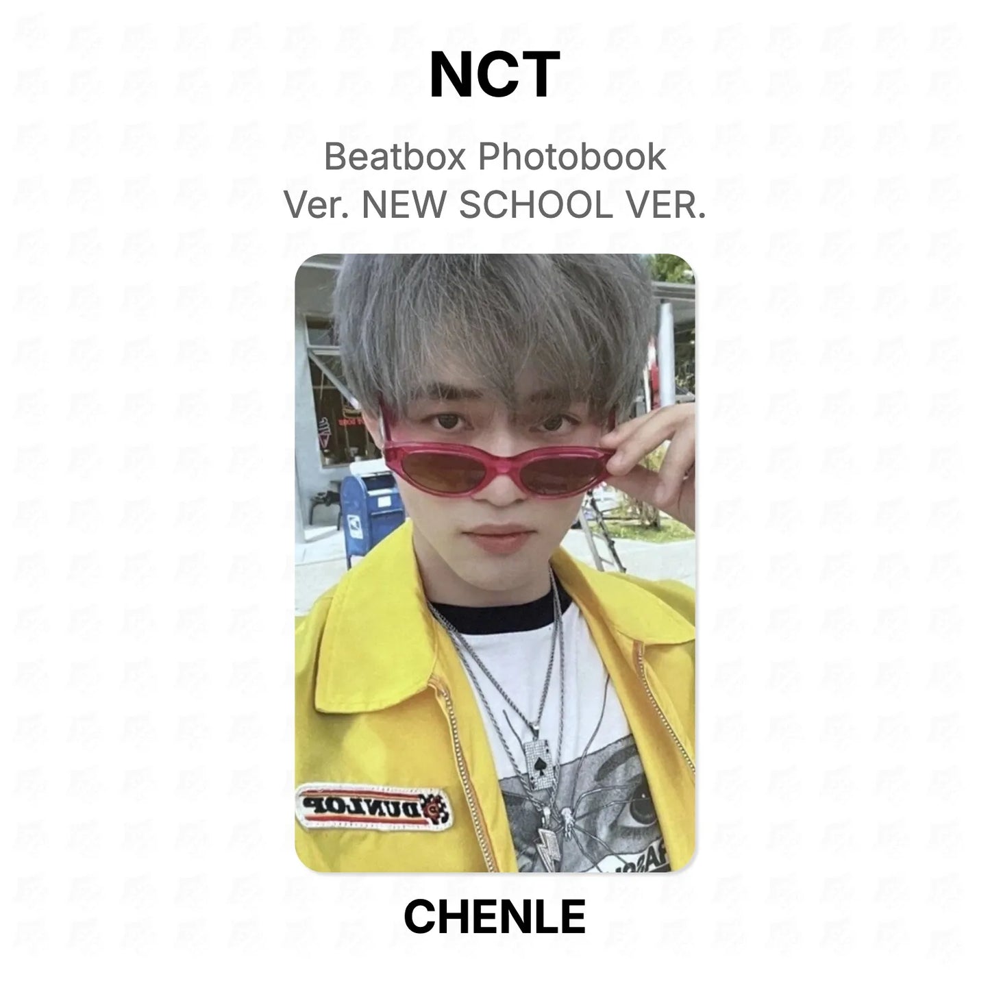 NCT Beatbox Photobook Ver. NEW SCHOOL VER. Official Photocard