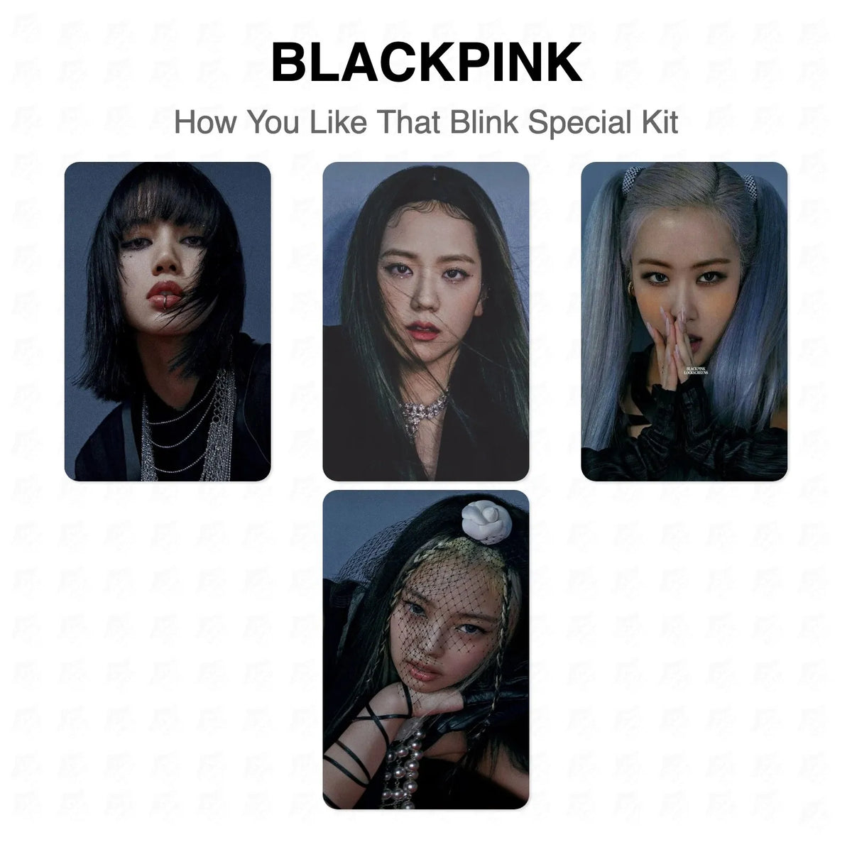 BLACKPINK How You Like That Blink Special Kit Official Photocard