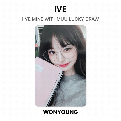 IVE I'VE MINE WITHMUU LUCKY DRAW Official Photocard