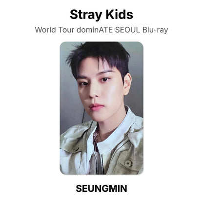 Stray Kids World Tour dominATE SEOUL Blu-ray 官方小卡