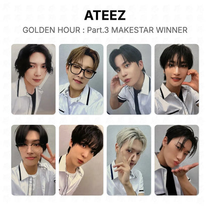 ATEEZ GOLDEN HOUR : Part.3 MAKESTAR WINNER Official Photocard