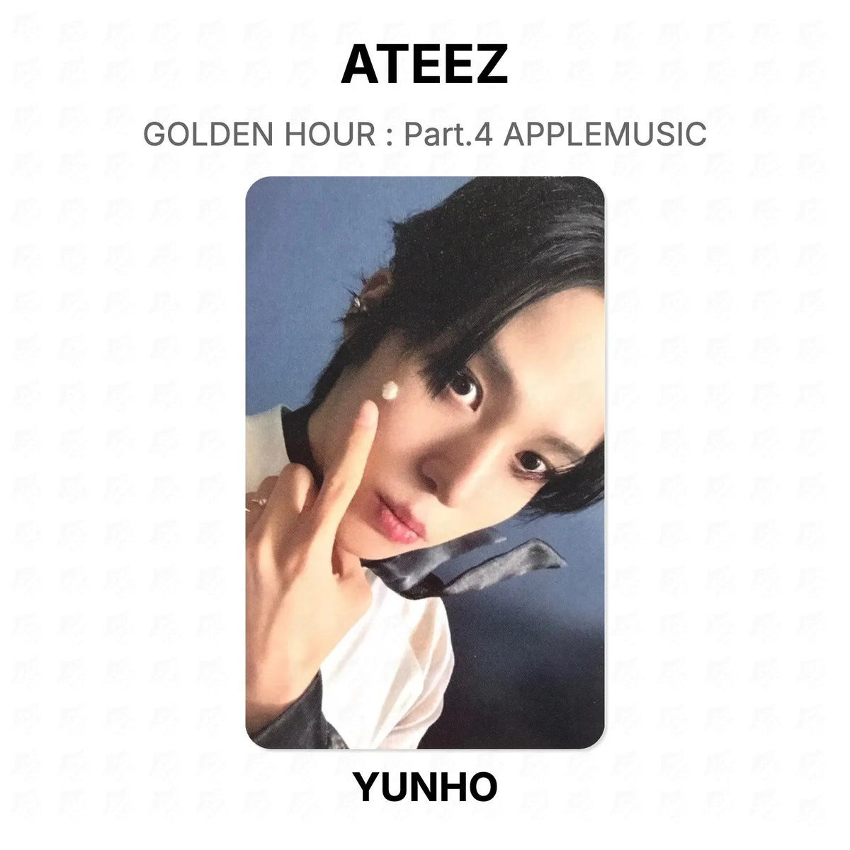 ATEEZ GOLDEN HOUR : Part.4 APPLEMUSIC Official Photocard