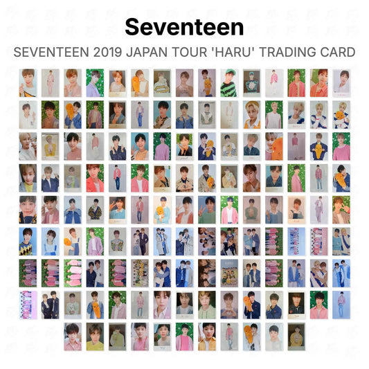 Seventeen 2019 JAPAN TOUR 'HARU' TRADING CARD Official Photocard