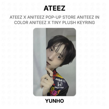 ATEEZ X ANITEEZ POP-UP STORE ANITEEZ IN COLOR ANITEEZ X TINY PLUSH KEYRING Official Photocard