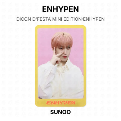 ENHYPEN DICON D'FESTA MINI EDITION:ENHYPEN Official Photocard