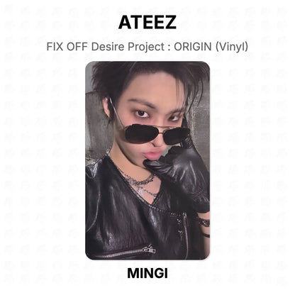 ATEEZ FIX OFF Desire Project : ORIGIN (Vinyl) Official Photocard