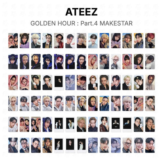ATEEZ GOLDEN HOUR : Part.4 MAKESTAR Official Photocard