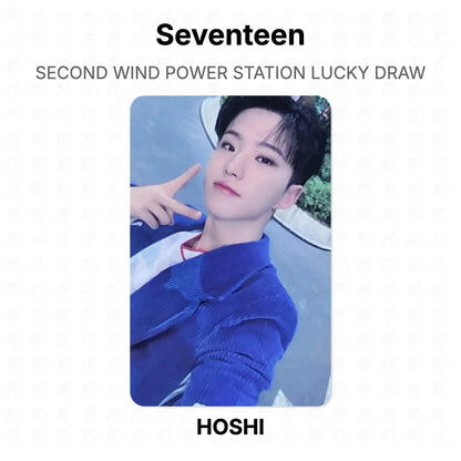 Seventeen SECOND WIND POWER STATION LUCKY DRAW Official Photocard