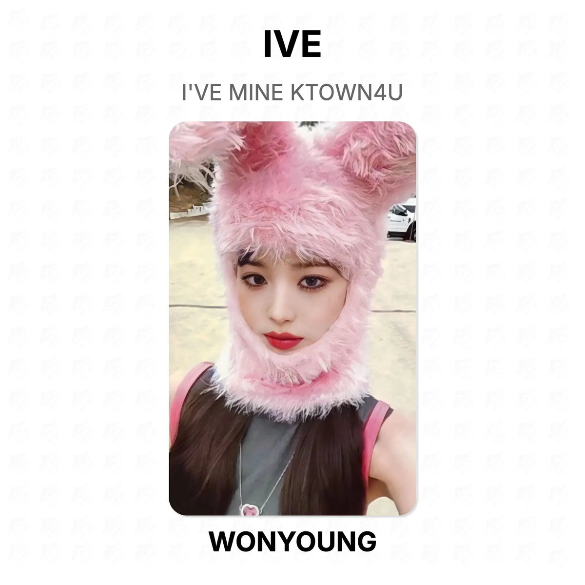IVE I'VE MINE KTOWN4U Official Photocard