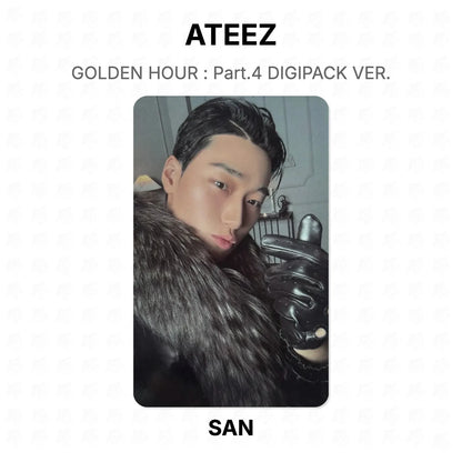 ATEEZ GOLDEN HOUR : Part.4 DIGIPACK VER. Official Photocard