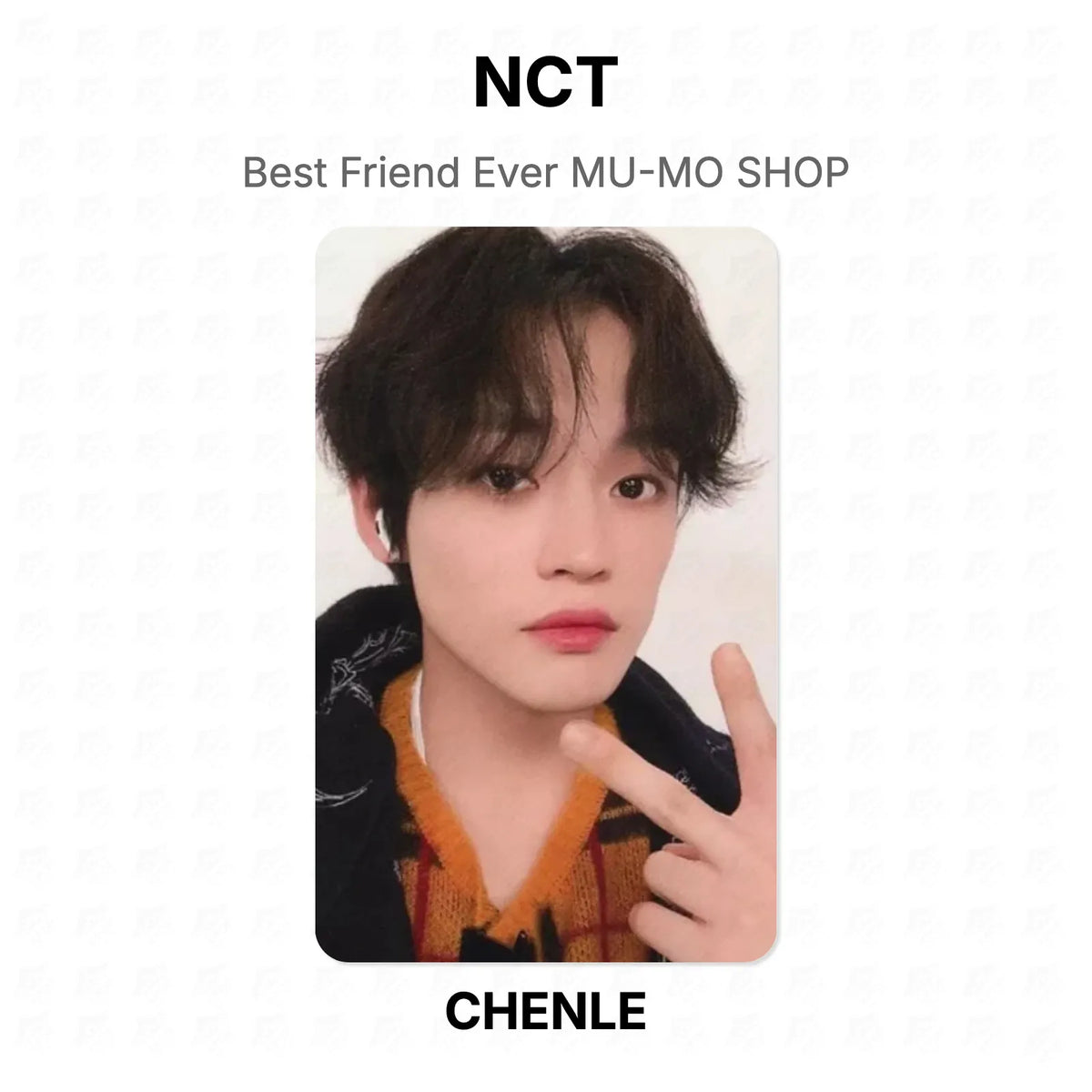 NCT Best Friend Ever MU-MO SHOP Official Photocard