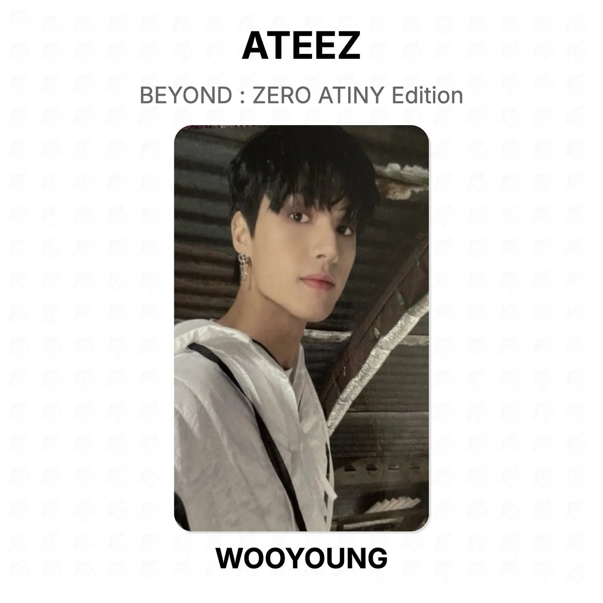 ATEEZ BEYOND : ZERO ATINY Edition Official Photocard