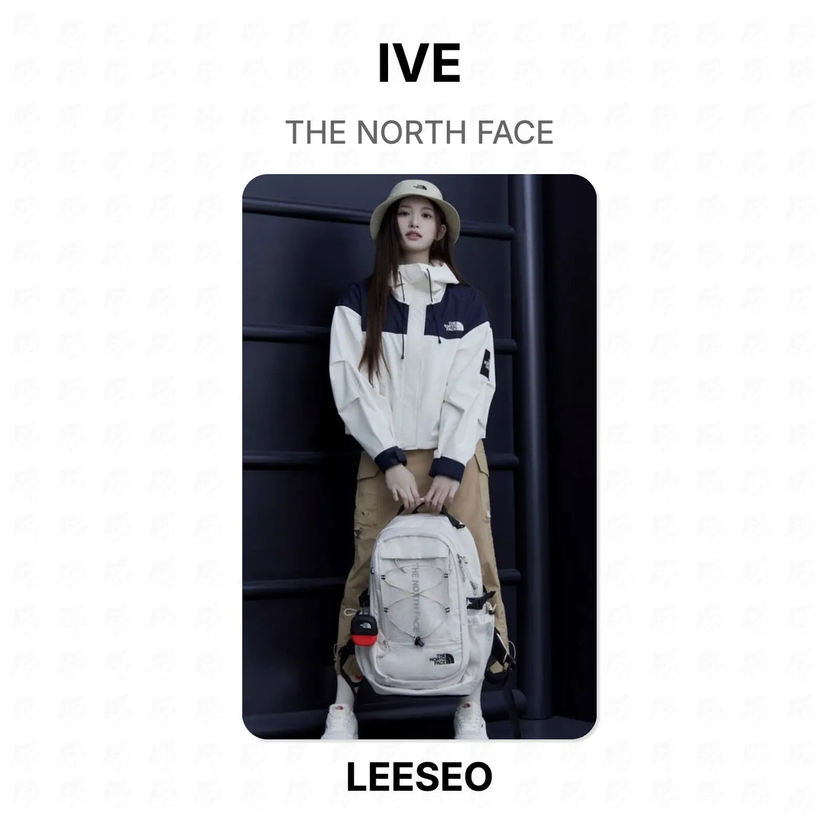 IVE THE NORTH FACE Official Photocard