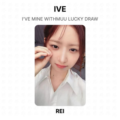 IVE I'VE MINE WITHMUU LUCKY DRAW Official Photocard
