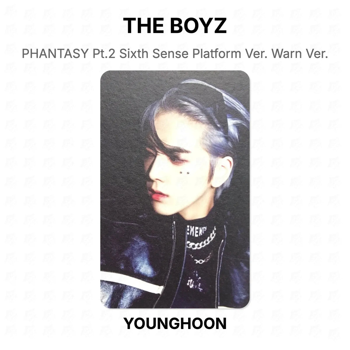 THE BOYZ PHANTASY Pt.2 Sixth Sense Platform Ver. Warn Ver. Official Photocard
