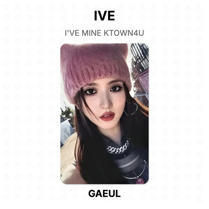 IVE I'VE MINE KTOWN4U Official Photocard