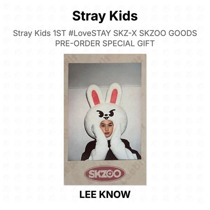 Stray Kids 1ST #LoveSTAY SKZ-X SKZOO GOODS PRE-ORDER SPECIAL GIFT Official Photocard