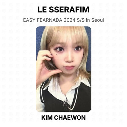 LE SSERAFIM EASY FEARNADA 2024 S/S in Seoul Official Photocard
