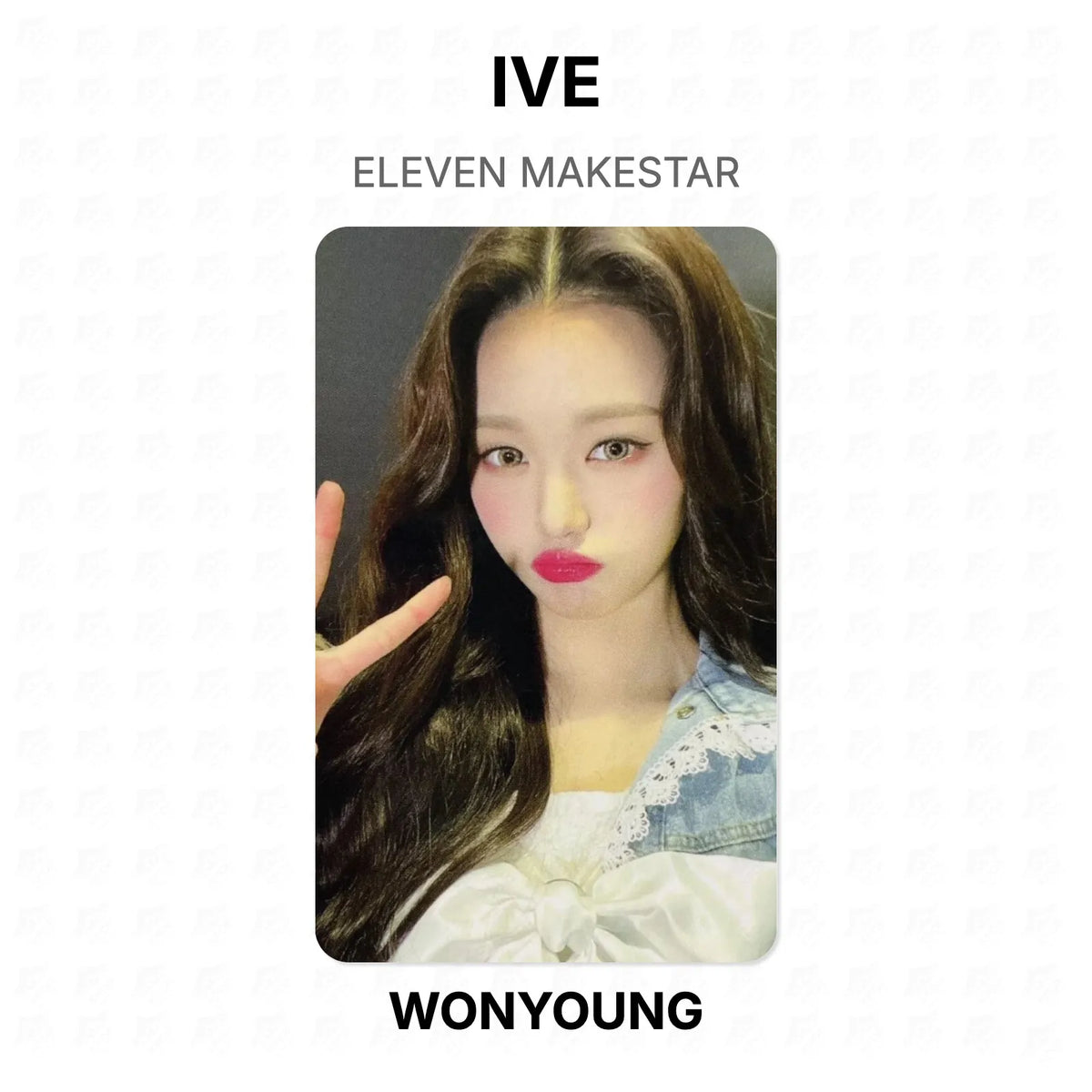 IVE ELEVEN MAKESTAR Official Photocard