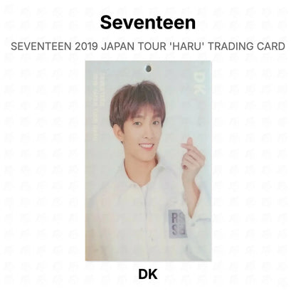 Seventeen 2019 JAPAN TOUR 'HARU' TRADING CARD Official Photocard
