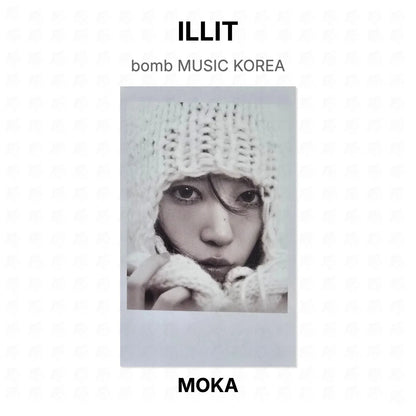 ILLIT bomb MUSIC KOREA Official Photocard
