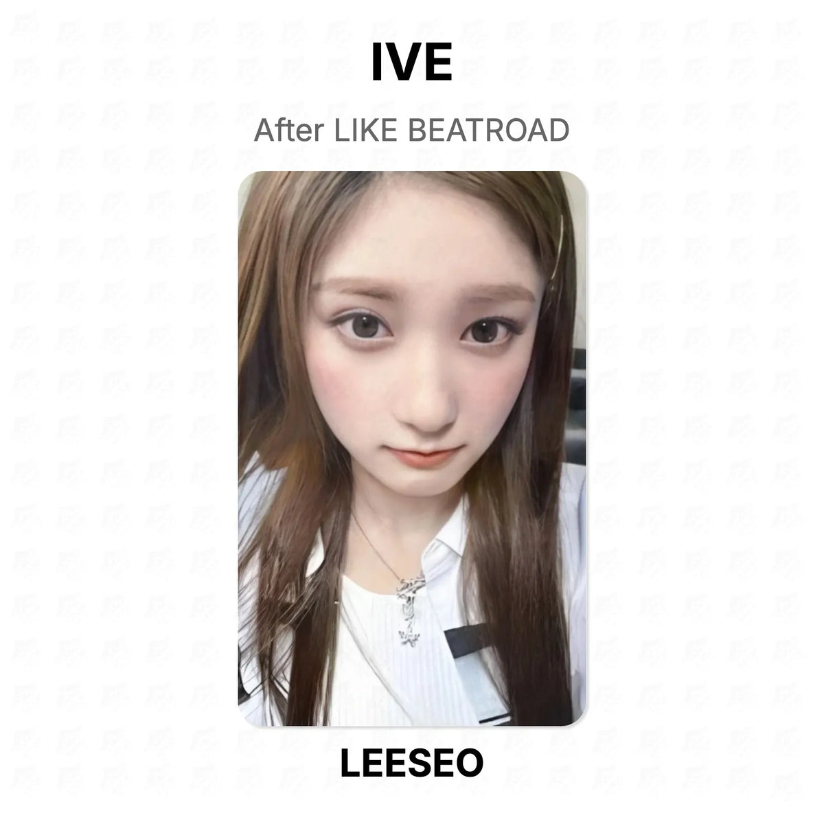 IVE After LIKE BEATROAD Official Photocard