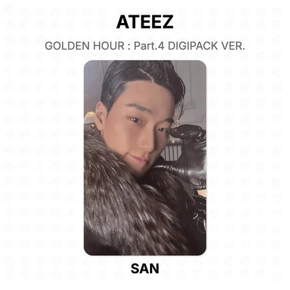 ATEEZ GOLDEN HOUR : Part.4 DIGIPACK VER. Official Photocard