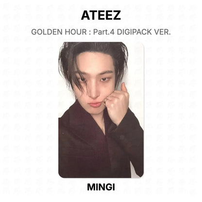 ATEEZ GOLDEN HOUR : Part.4 DIGIPACK VER. Official Photocard