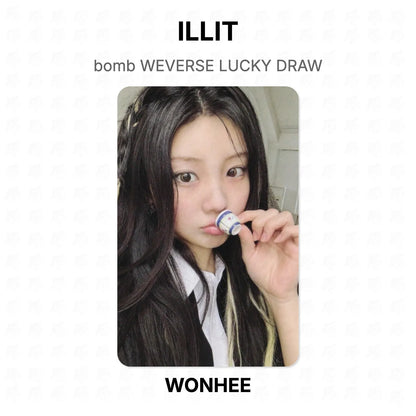 ILLIT bomb WEVERSE LUCKY DRAW Official Photocard