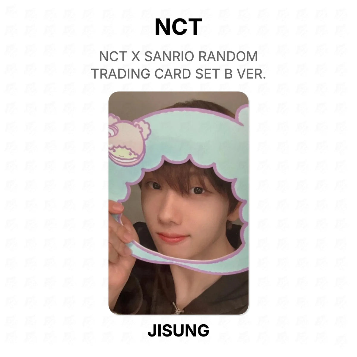 NCT X SANRIO RANDOM TRADING CARD SET B VER. Official Photocard