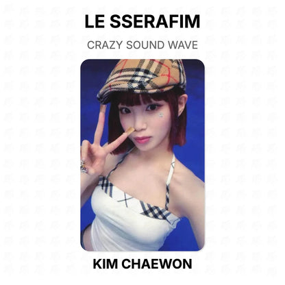 LE SSERAFIM CRAZY SOUND WAVE Official Photocard