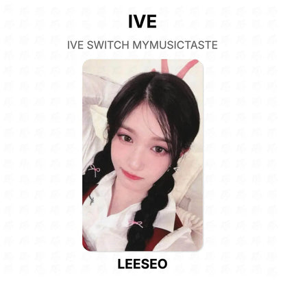 IVE SWITCH MYMUSICTASTE Official Photocard